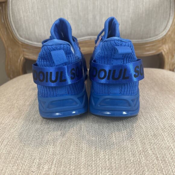 JUST SO SO Men\'s Athletic Sports Running royal Blue casual Sneaker EU 43 Size 10 main image 4